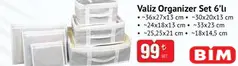 VALİZ ORGANİZER SET 6’LI